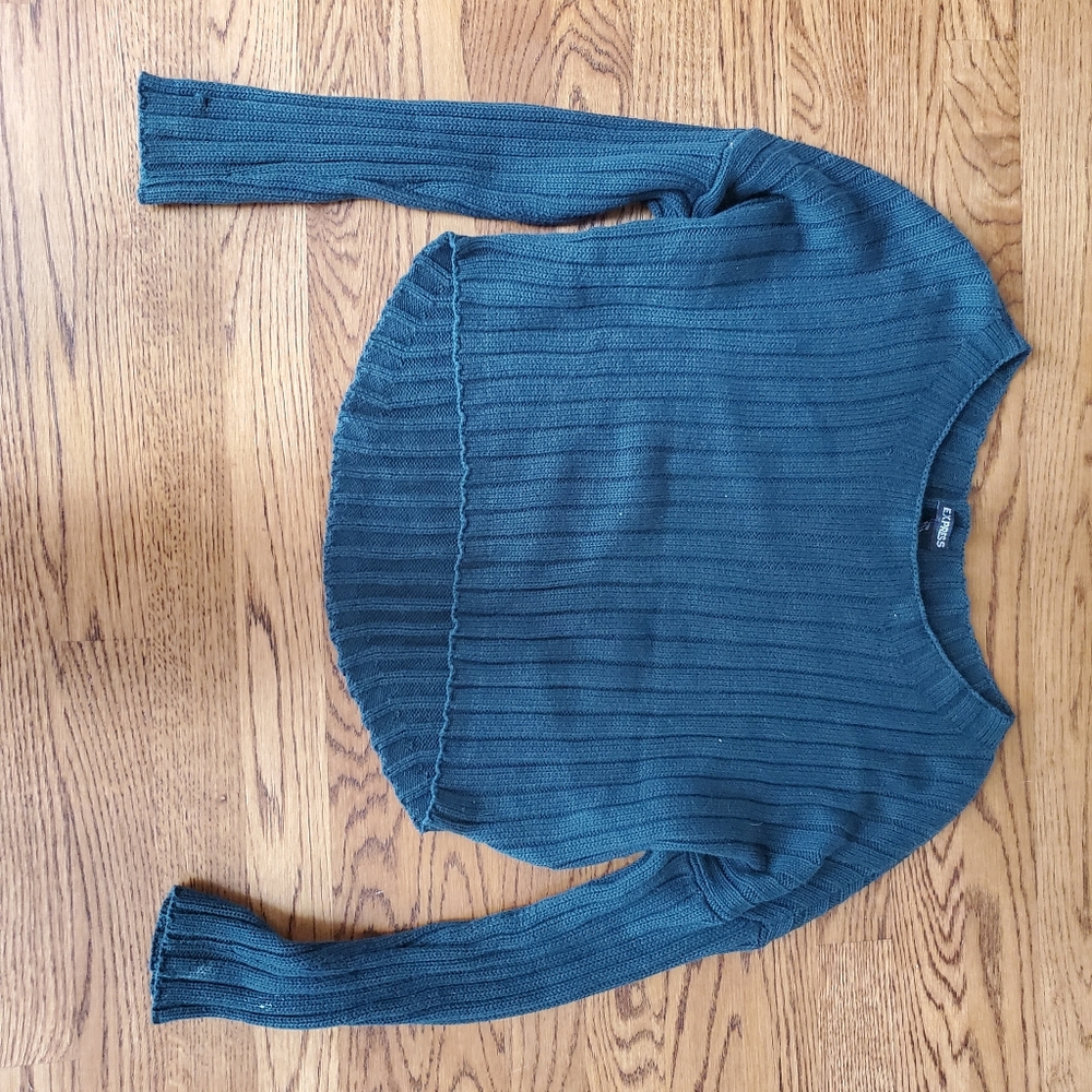 Express crop sweater
